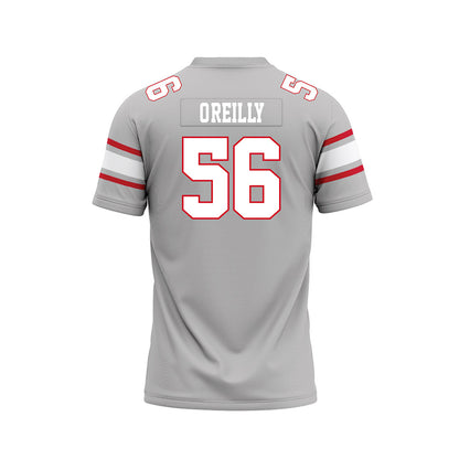 UNLV - NCAA Football : Andrew O'Reilly - Grey Football Jersey-1