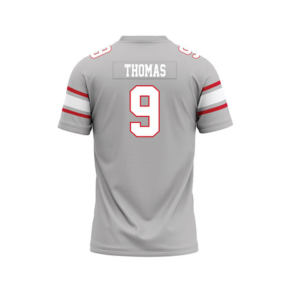 UNLV - NCAA Football : JaiDen Thomas - Grey Football Jersey-1