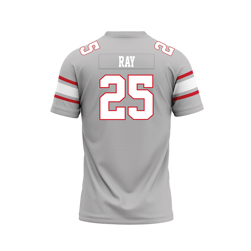 UNLV - NCAA Football : Rogerick Ray - Grey Football Jersey-1