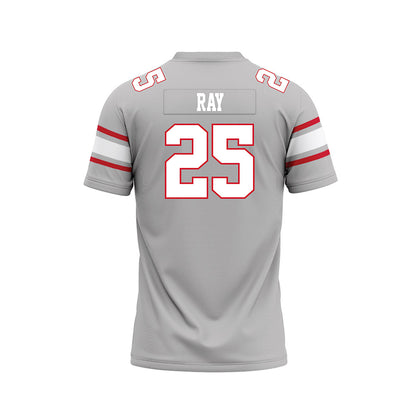 UNLV - NCAA Football : Rogerick Ray - Grey Football Jersey-1