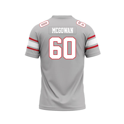 UNLV - NCAA Football : Malik McGowan - Grey Football Jersey-1
