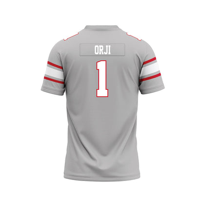 UNLV - NCAA Football : Alex Orji - Grey Football Jersey-1