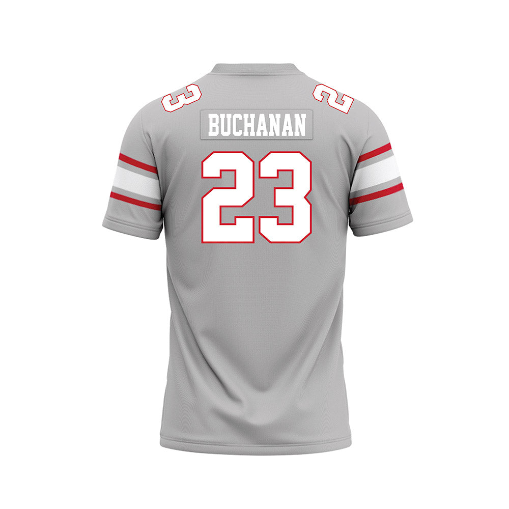 UNLV - NCAA Football : Jordan Buchanan - Grey Football Jersey-1