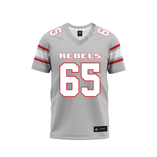 UNLV - NCAA Football : Ace Robinson - Grey Football Jersey-0