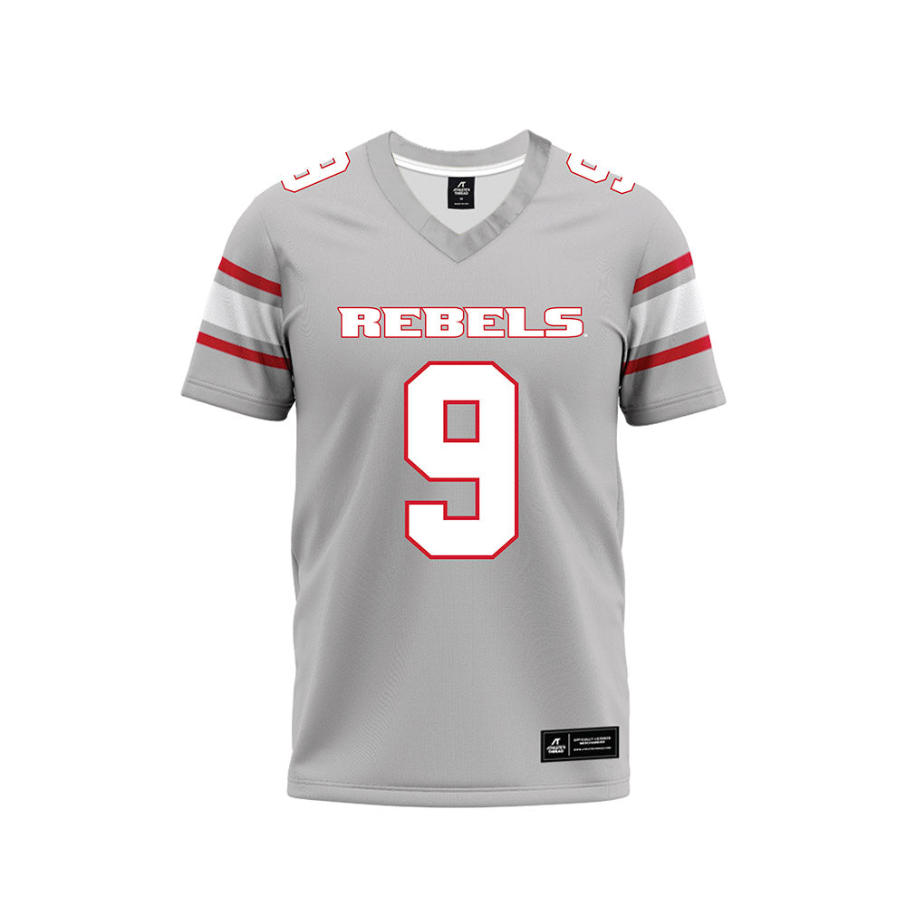 UNLV - NCAA Football : Quentin Gadson - Grey Football Jersey-0