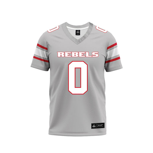 UNLV - NCAA Football : Malik White - Grey Football Jersey-0