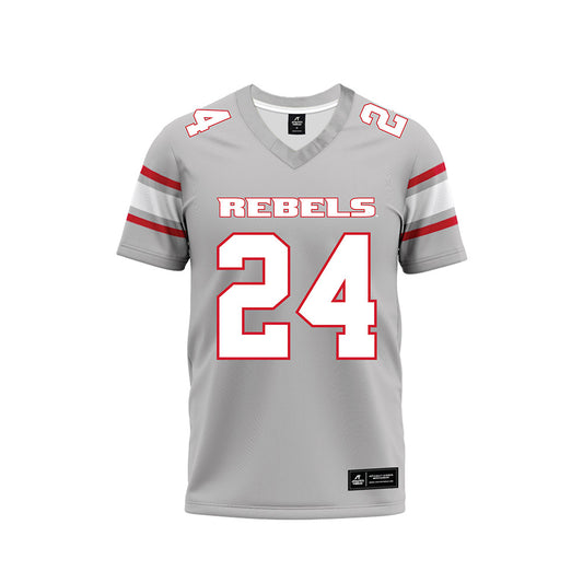 UNLV - NCAA Football : Kodi DeCambra - Grey Football Jersey-0