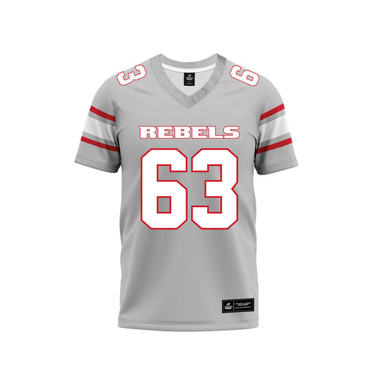 UNLV - NCAA Football : Alekai Afoa - Grey Football Jersey-0