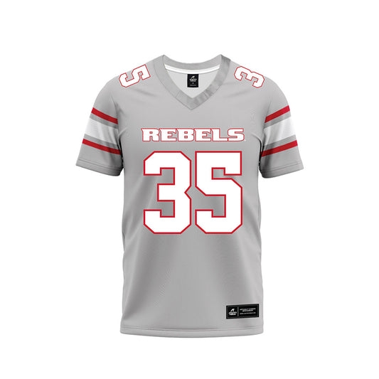 UNLV - NCAA Football : Anthony Costanzo - Grey Football Jersey-0