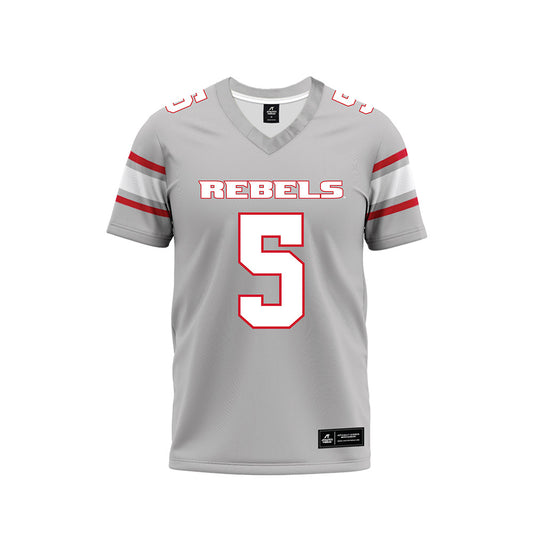 UNLV - NCAA Football : Quandarius Keyes - Grey Football Jersey-0
