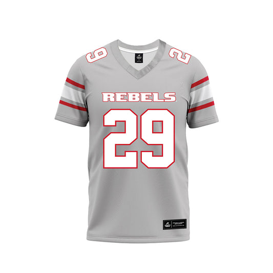 UNLV - NCAA Football : Mohammad Maali - Grey Football Jersey-0
