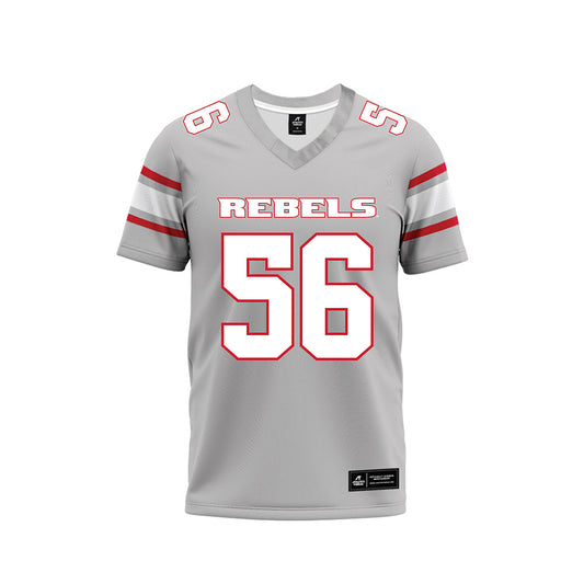 UNLV - NCAA Football : Andrew O'Reilly - Grey Football Jersey-0