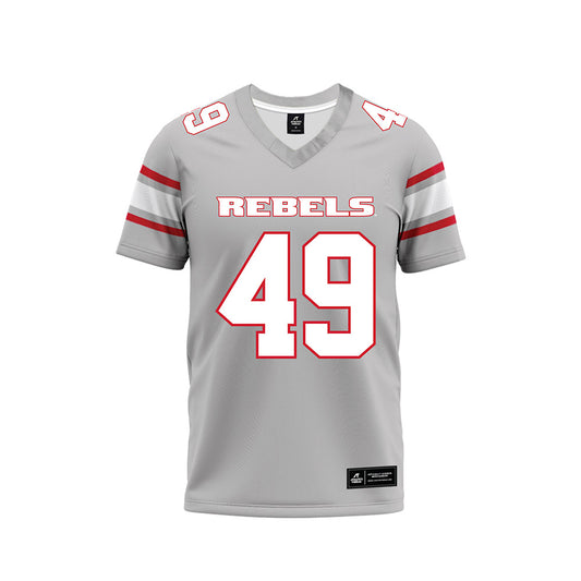 UNLV - NCAA Football : Kal-El Togafau - Grey Football Jersey-0
