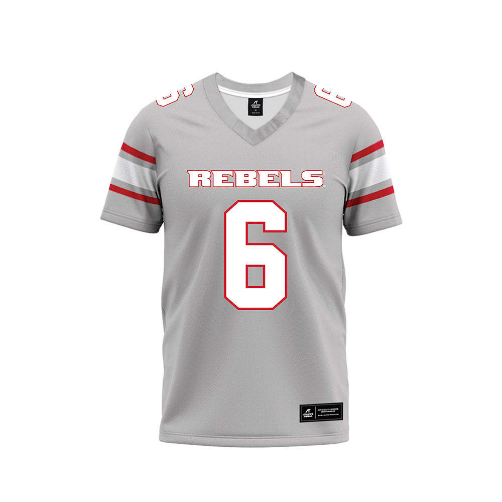 UNLV - NCAA Football : Dindo Venzon Jr - Grey Football Jersey-0