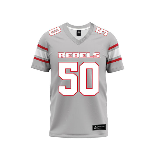UNLV - NCAA Football : Melvin Laster - Grey Football Jersey-0