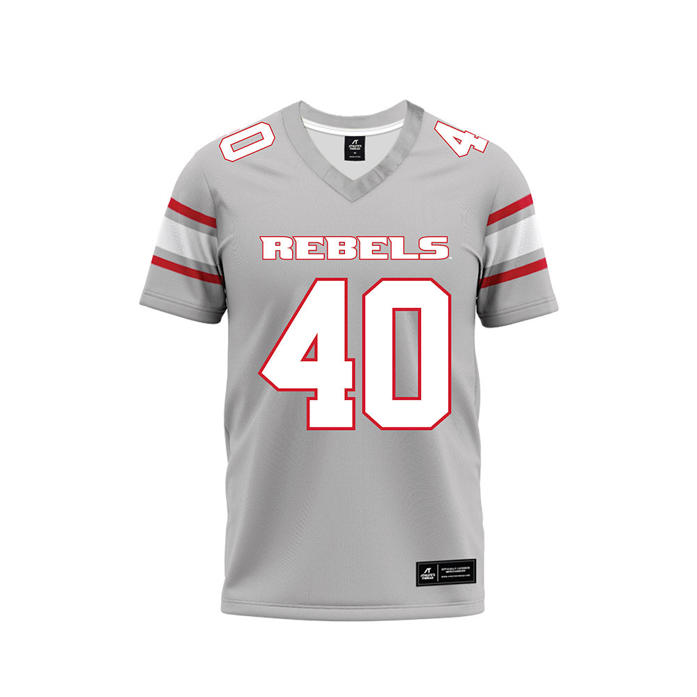 UNLV - NCAA Football : Armand Ausbon - Grey Football Jersey-0