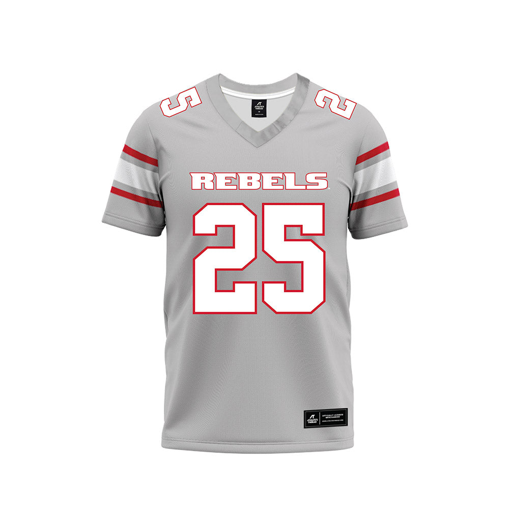 UNLV - NCAA Football : Jaylen Allen - Grey Football Jersey-0