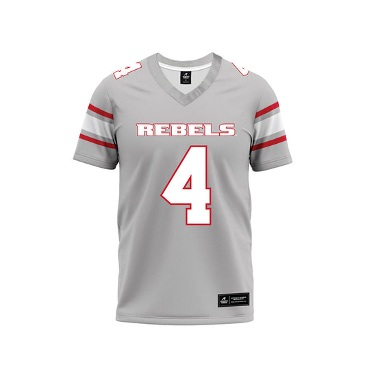 UNLV - NCAA Football : Andrew Powdrell - Grey Football Jersey-0