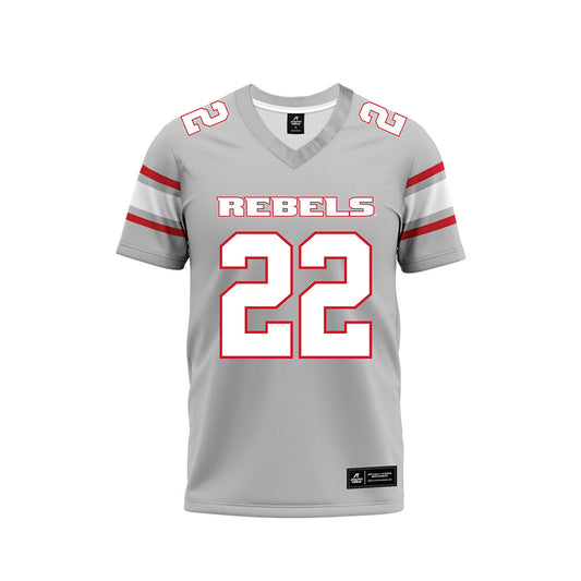 UNLV - NCAA Football : Nijrell Eason II - Grey Football Jersey-0