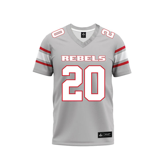 UNLV - NCAA Football : Jaylon Glover - Grey Football Jersey-0