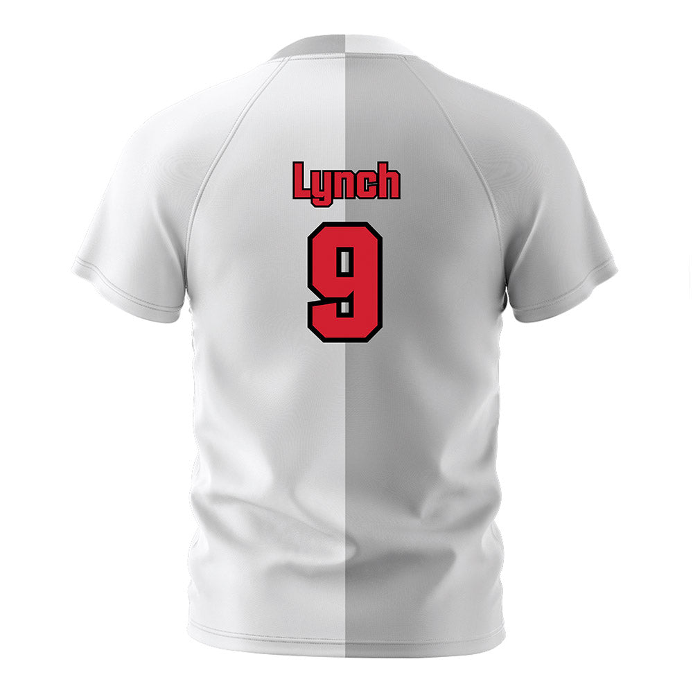 UNLV - NCAA Men's Soccer : J'havier Lynch - White/Grey Soccer Jersey-1