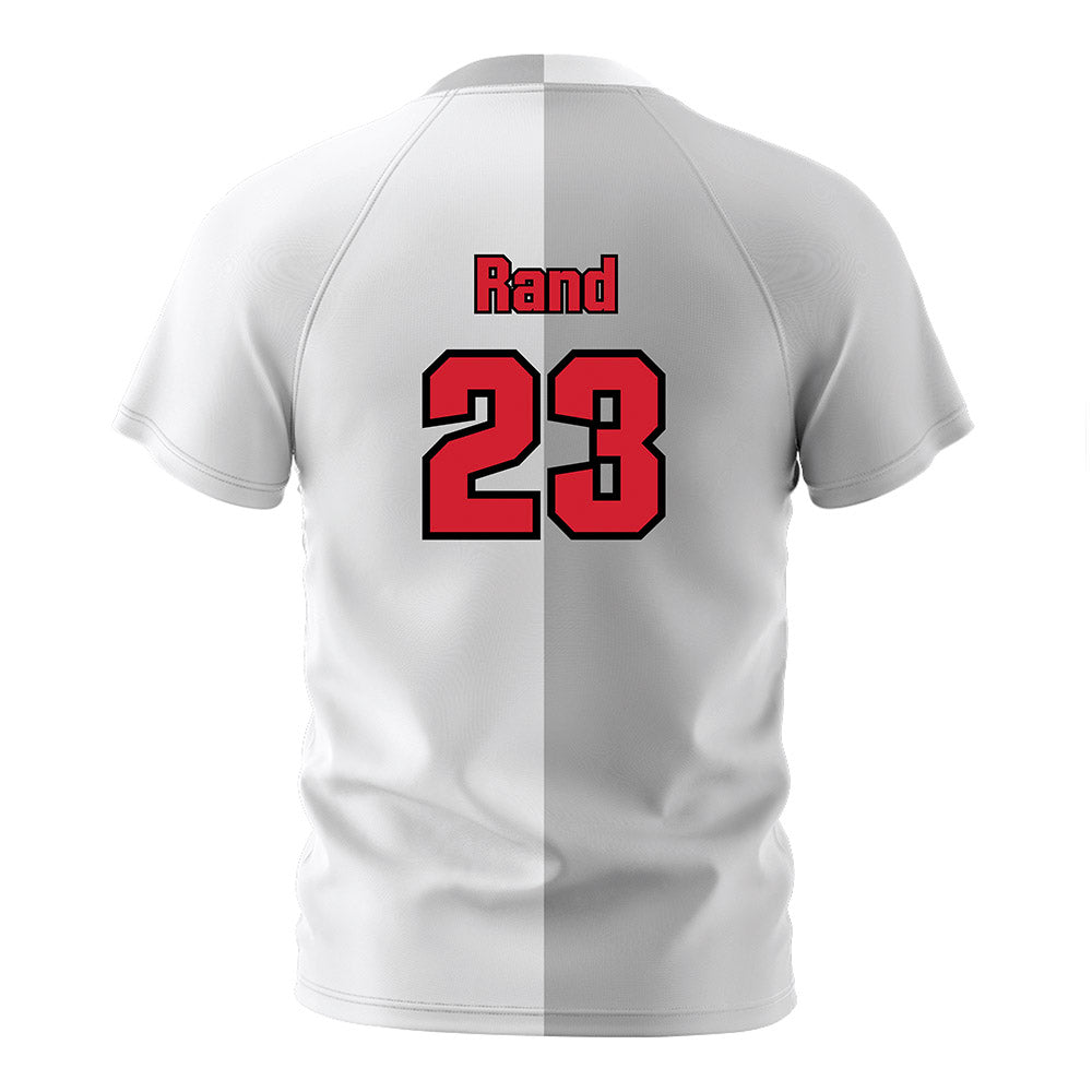 UNLV - NCAA Men's Soccer : Jayse Rand - White/Grey Soccer Jersey-1