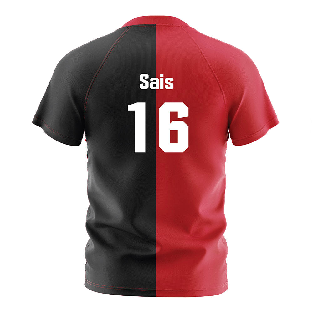 UNLV - NCAA Men's Soccer : Jace Sais - Red/Black Soccer Jersey-1