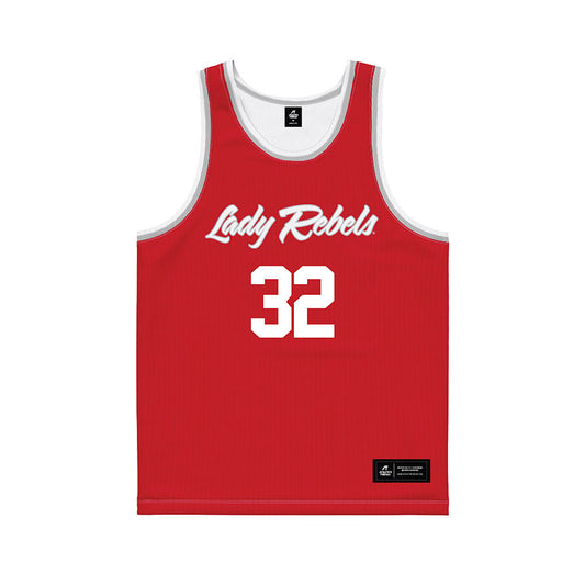 UNLV - NCAA Women's Basketball : Meadow Roland - Red Basketball Jersey-0