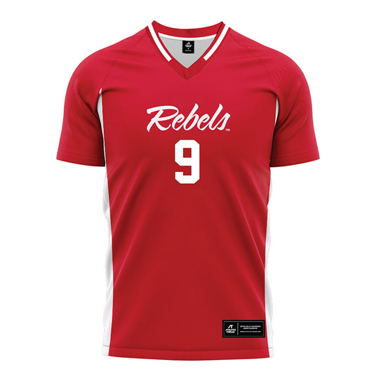 UNLV - NCAA Women's Soccer : Summer Pyles - Red Soccer Jersey-0
