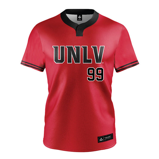 UNLV - NCAA Softball : Gwyn Burnett - Red Jersey-0