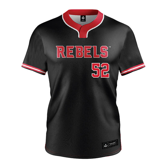 UNLV - NCAA Softball : Brooklyn Heil - Black Jersey-0