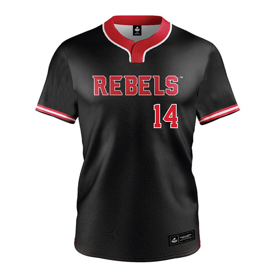 UNLV - NCAA Softball : Camryn Johnson - Black Jersey-0