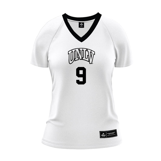 UNLV - NCAA Women's Volleyball : Rheanna Deen-Jackson - White Volleyball Jersey-0