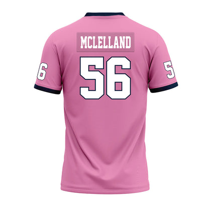 Murray State - NCAA Football : Graham McLelland - Pink Premium Football Jersey-1