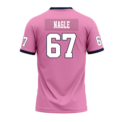 Murray State - NCAA Football : Thatcher Nagle - Pink Premium Football Jersey-1