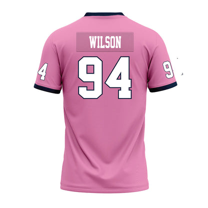 Murray State - NCAA Football : Rickshun Wilson - Pink Premium Football Jersey-1
