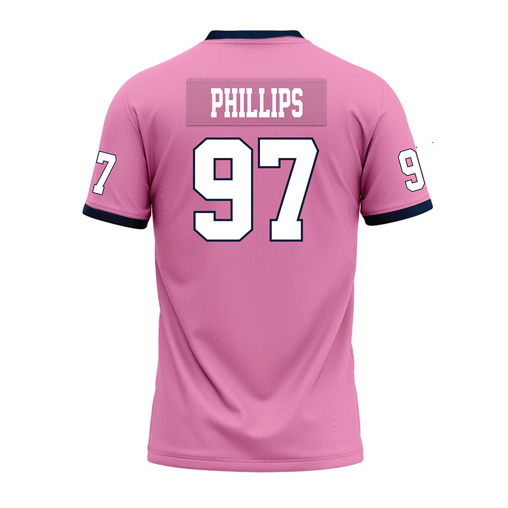 Murray State - NCAA Football : Harlem Phillips - Pink Premium Football Jersey-1