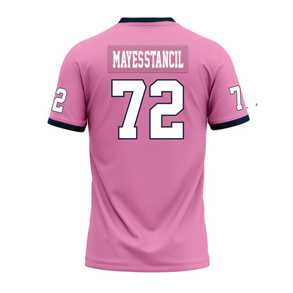 Murray State - NCAA Football : Cameron Mayes-Stancil - Pink Premium Football Jersey-1
