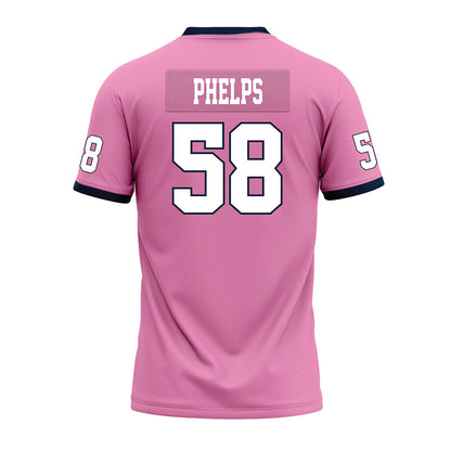 Murray State - NCAA Football : Brody Phelps - Pink Premium Football Jersey-1