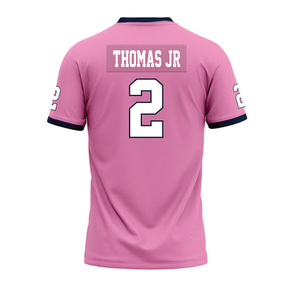 Murray State - NCAA Football : Michael Thomas Jr - Pink Premium Football Jersey-1