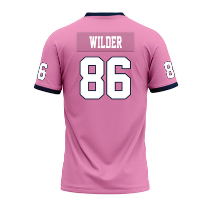 Murray State - NCAA Football : Reece Wilder - Pink Premium Football Jersey-1