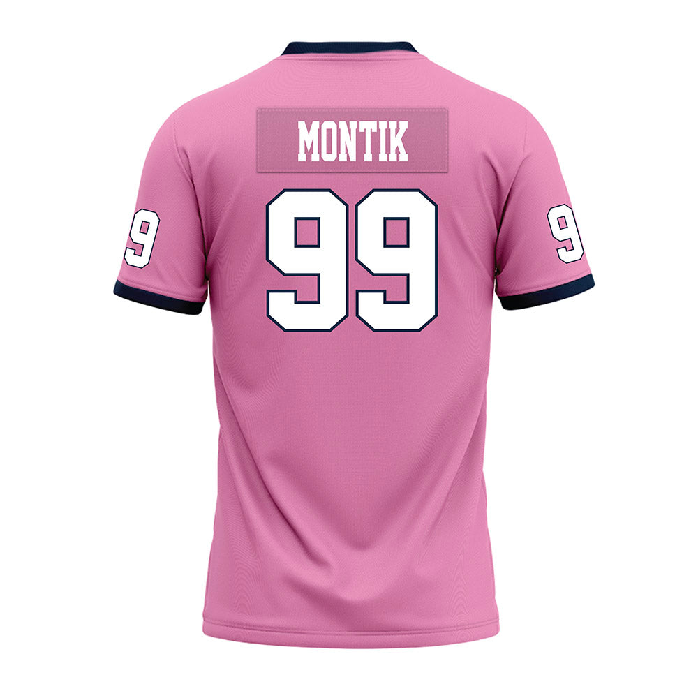 Murray State - NCAA Football : Nick Montik - Pink Premium Football Jersey-1