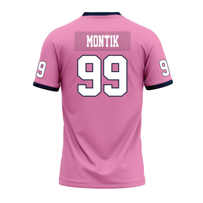 Murray State - NCAA Football : Nick Montik - Pink Premium Football Jersey-1