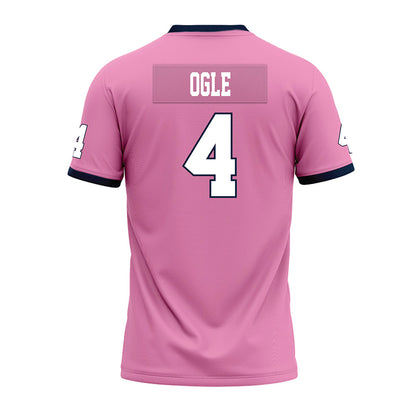 Murray State - NCAA Football : Jim Ogle - Pink Premium Football Jersey