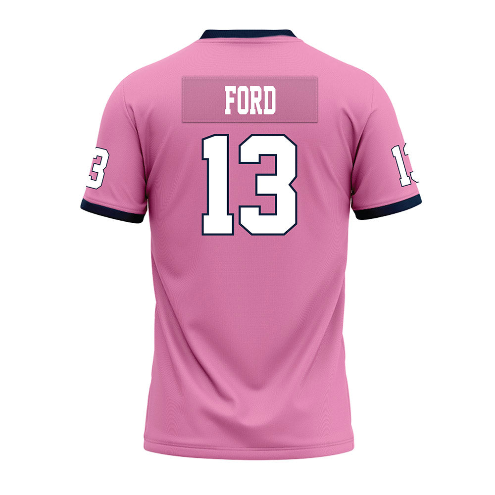 Murray State - NCAA Football : John Ford - Pink Premium Football Jersey-1