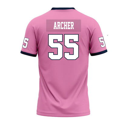 Murray State - NCAA Football : Connor Archer - Pink Premium Football Jersey-1