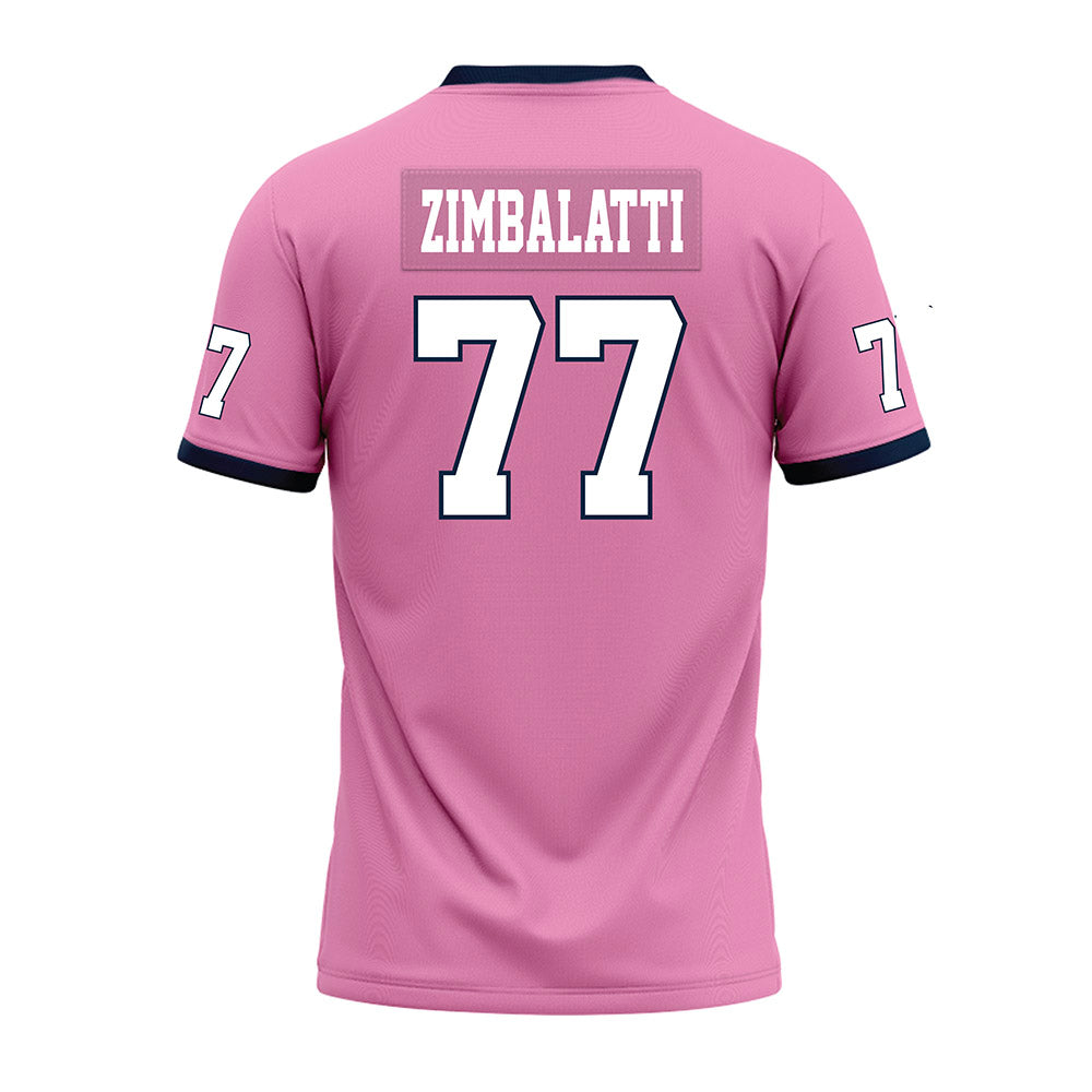 Murray State - NCAA Football : Thomas Zimbalatti - Pink Premium Football Jersey-1
