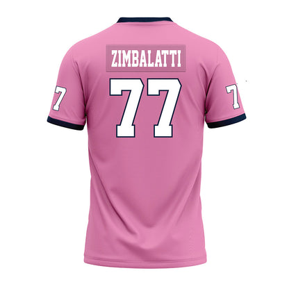 Murray State - NCAA Football : Thomas Zimbalatti - Pink Premium Football Jersey-1