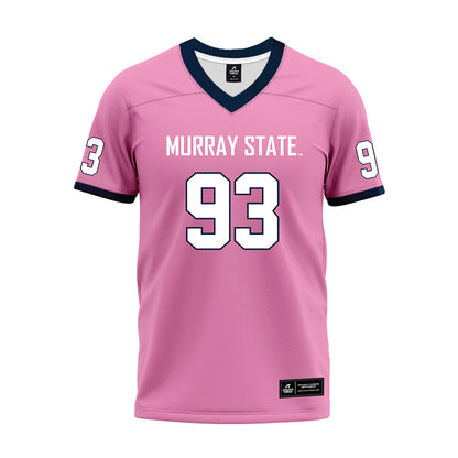 Murray State - NCAA Football : CJ Sanderson - Pink Premium Football Jersey-0