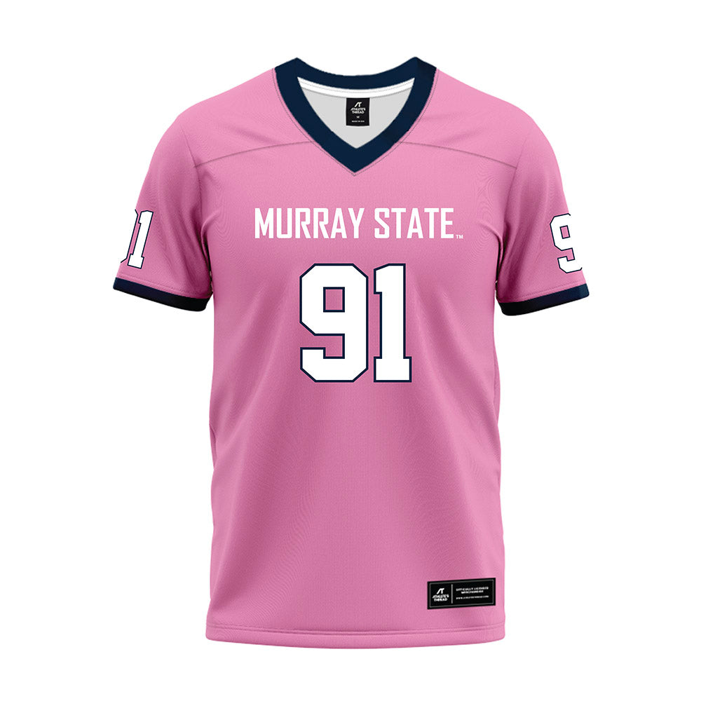 Murray State - NCAA Football : Jerome Logan Jr - Pink Premium Football Jersey